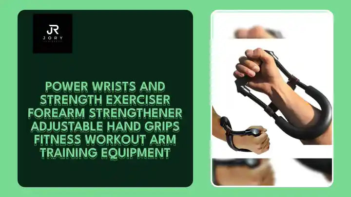 Power Wrists and Strength Exerciser Forearm Strengthener Adjustable Hand Grips Fitness Workout Arm Training Equipment by@Outfy
