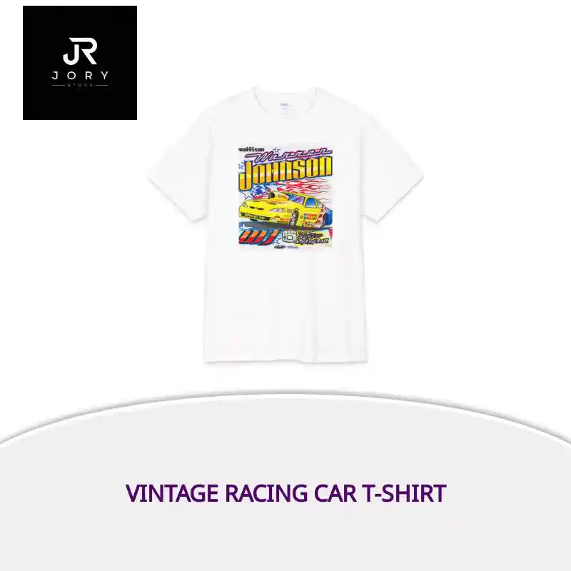 Vintage Racing Car T-Shirt by@Outfy